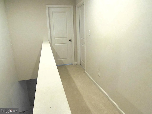 2414 Post Oak Dr, Culpeper, VA 22701 - hall with baseboards and light colored carpet