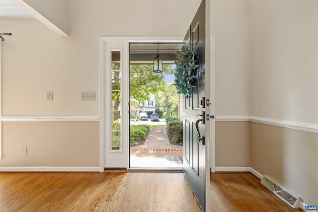 2777 Peppervine Ct, Charlottesville, VA 22911 - entrance foyer featuring wood finished floors and baseboards