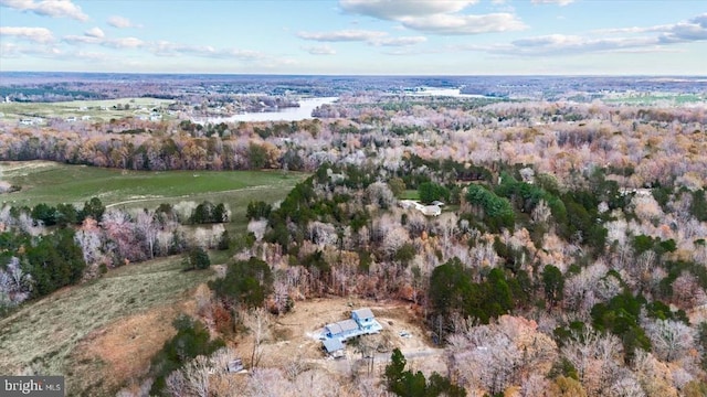 aerial overview of property's location