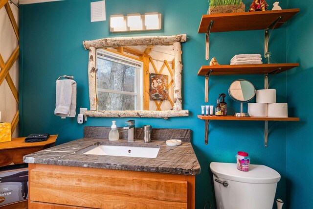 431 Lower Rawley Ln, Hinton, VA 22831 - bathroom featuring vanity and toilet