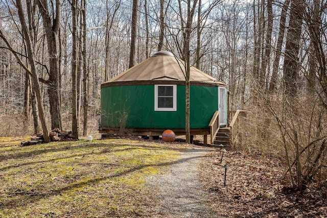 431 Lower Rawley Ln, Hinton, VA 22831 - view of outdoor structure with an outdoor structure and a forest view
