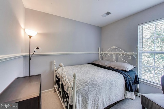 11222 Gander Ct, Fredericksburg, VA 22407 - carpeted bedroom featuring multiple windows