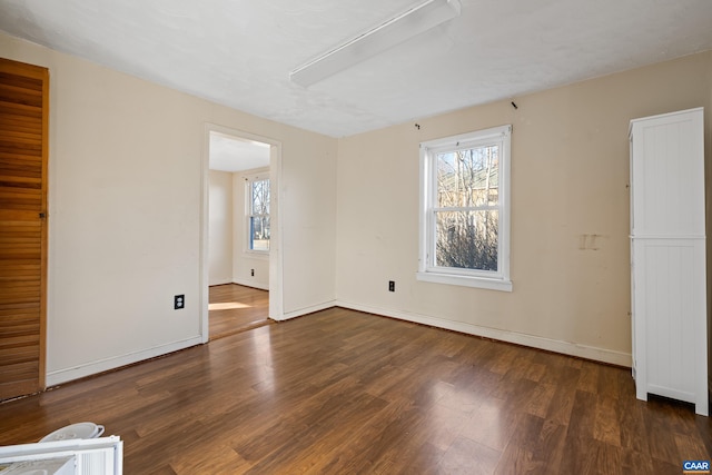 228 Old Fifteen Rd, New Canton, VA 23123 - unfurnished room with baseboards and wood finished floors