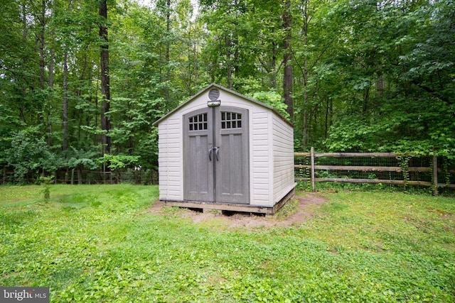 6701 Towles Mill Rd, Spotsylvania, VA 22551 - view of shed featuring a view of trees