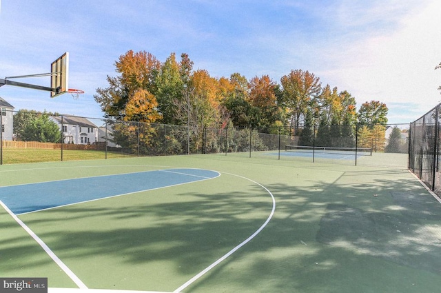 10911 Jarvis Ct, Fredericksburg, VA 22407 - view of basketball court with community basketball court and a tennis court