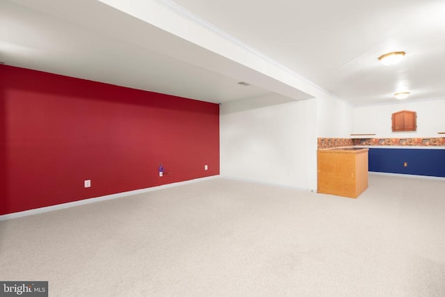 10911 Jarvis Ct, Fredericksburg, VA 22407 - unfurnished living room with carpet flooring and baseboards
