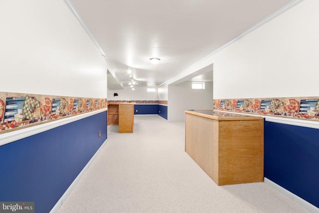 10911 Jarvis Ct, Fredericksburg, VA 22407 - corridor featuring carpet flooring