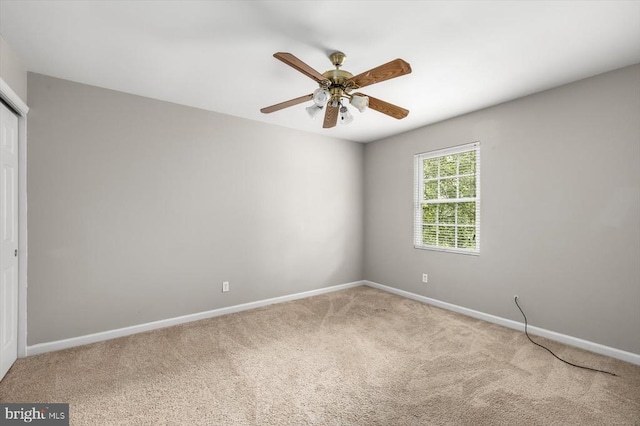 6908 Wild Turkey Dr, Spotsylvania, VA 22553 - empty room featuring carpet flooring and ceiling fan