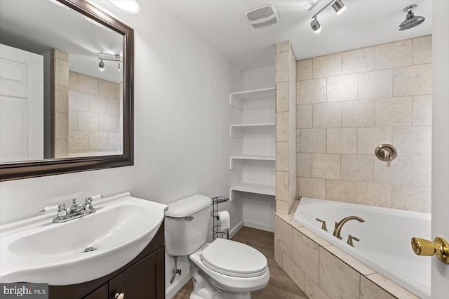 6908 Wild Turkey Dr, Spotsylvania, VA 22553 - full bathroom with vanity and toilet