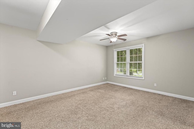 6908 Wild Turkey Dr, Spotsylvania, VA 22553 - unfurnished room featuring ceiling fan and carpet flooring