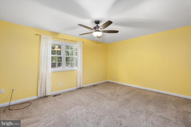 6908 Wild Turkey Dr, Spotsylvania, VA 22553 - empty room with carpet floors and a ceiling fan