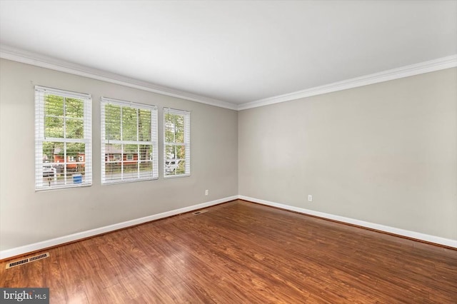 6908 Wild Turkey Dr, Spotsylvania, VA 22553 - unfurnished room featuring ornamental molding and wood finished floors