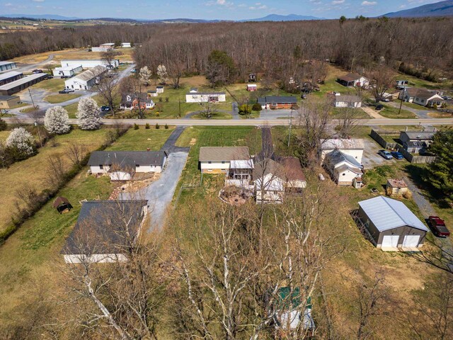 1751 New Hope And Crimora Rd, Crimora, VA 24431 - aerial view with a forest view and a mountain view