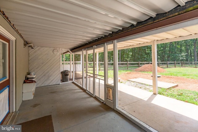 11428 Orange Plank Rd, Locust Grove, VA 22508 - view of patio with a sunroom