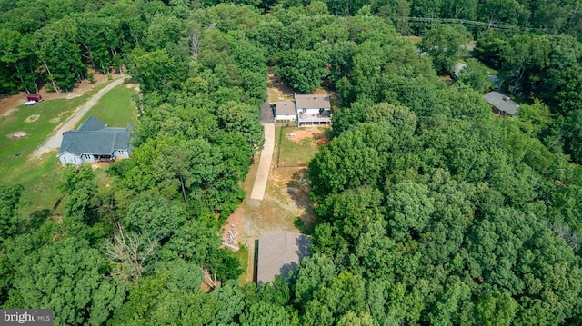 11428 Orange Plank Rd, Locust Grove, VA 22508 - view of property location with a heavily wooded area
