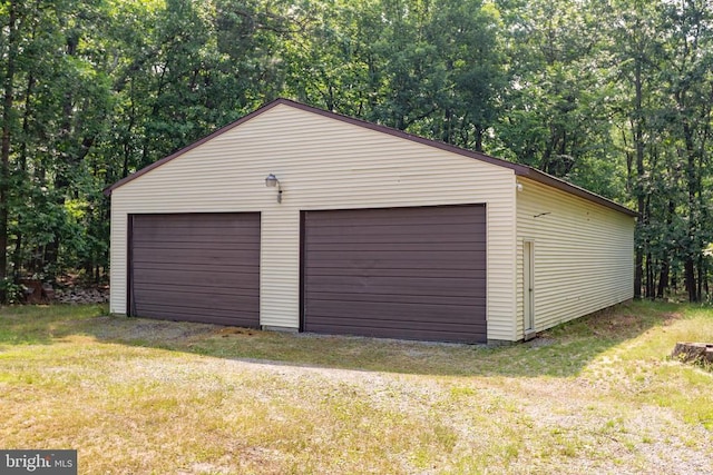 11428 Orange Plank Rd, Locust Grove, VA 22508 - view of detached garage