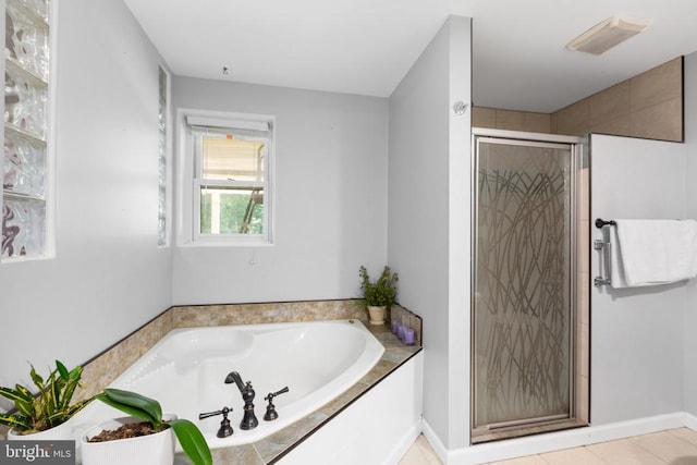 11428 Orange Plank Rd, Locust Grove, VA 22508 - full bath featuring a shower stall and a garden tub