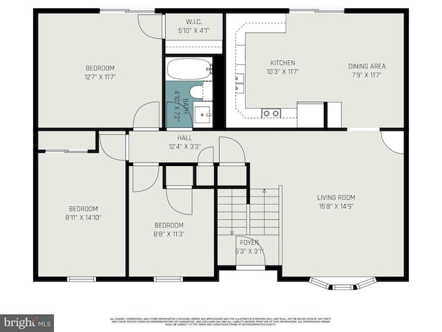 11428 Orange Plank Rd, Locust Grove, VA 22508 - view of floor plan / room layout