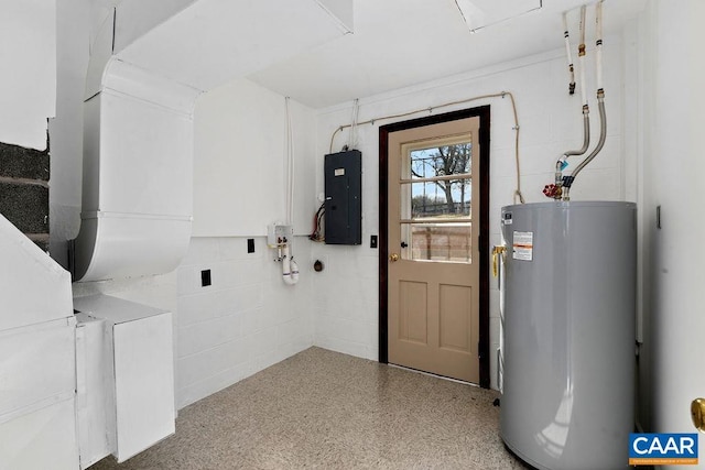492 Avon Rd, Afton, VA 22920 - utilities with electric panel and water heater