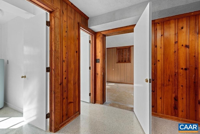 492 Avon Rd, Afton, VA 22920 - hallway featuring wood walls