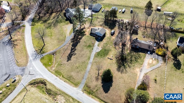 492 Avon Rd, Afton, VA 22920 - drone / aerial view featuring a rural view