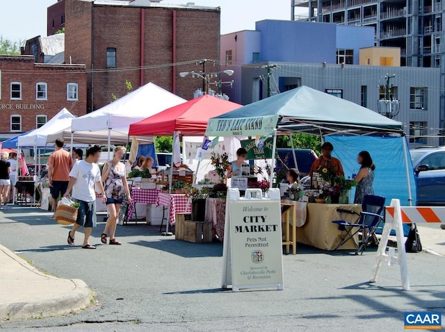 view of community