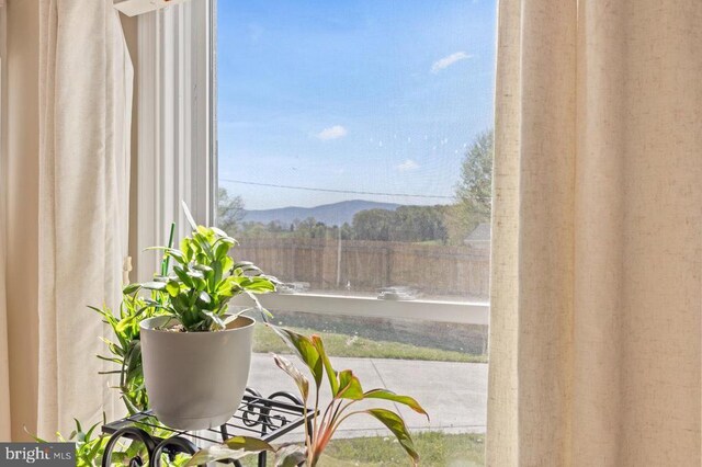 2266 Honeyville Rd, Stanley, VA 22851 - doorway to outside featuring a mountain view