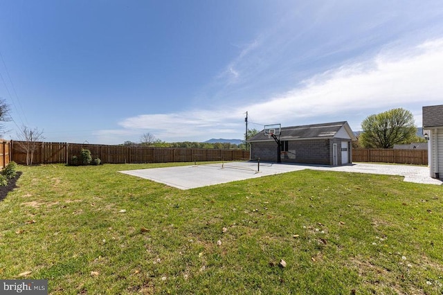 2266 Honeyville Rd, Stanley, VA 22851 - view of yard featuring an outdoor structure and a patio area