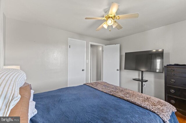 2266 Honeyville Rd, Stanley, VA 22851 - bedroom featuring carpet flooring and ceiling fan