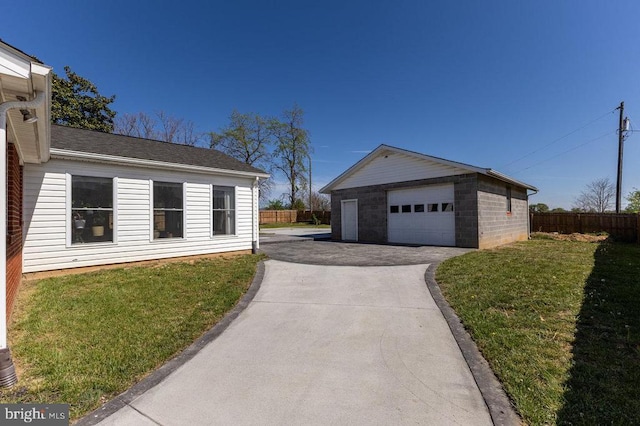 2266 Honeyville Rd, Stanley, VA 22851 - view of side of property featuring a garage and an outbuilding