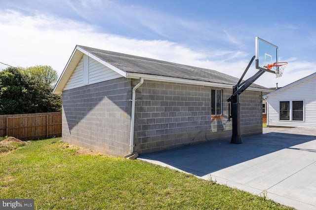 2266 Honeyville Rd, Stanley, VA 22851 - view of side of property featuring concrete block siding
