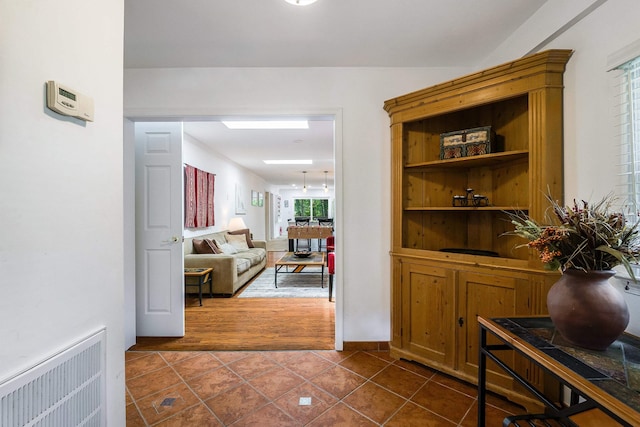 409 Cub Ln, Mcgaheysville, VA 22840 - hallway with dark tile patterned flooring