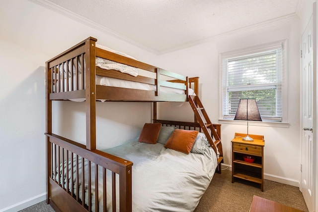 409 Cub Ln, Mcgaheysville, VA 22840 - carpeted bedroom with crown molding