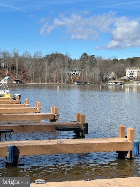 dock with a water view