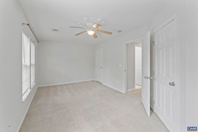 921 Bing Ln, Charlottesville, VA 22903 - empty room with a ceiling fan and light carpet