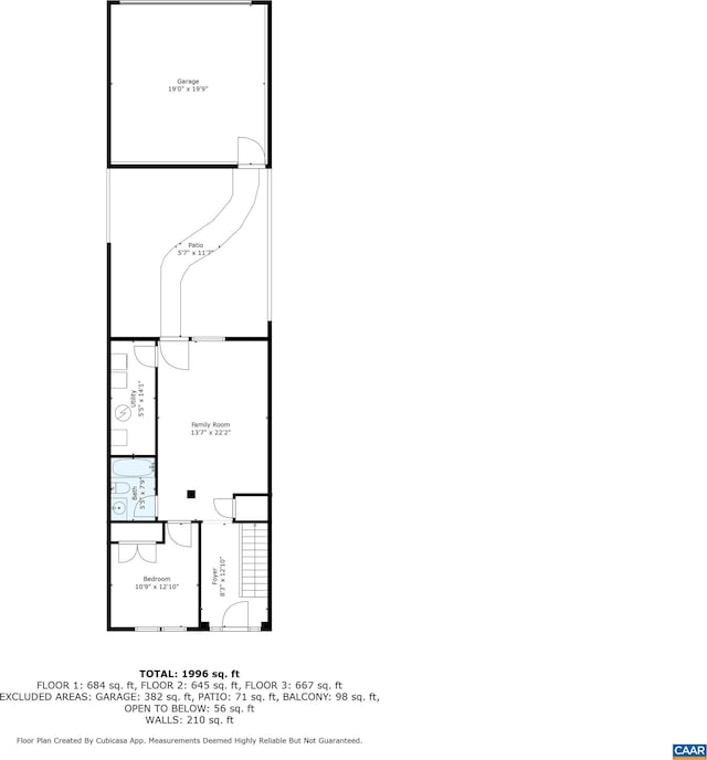 921 Bing Ln, Charlottesville, VA 22903 - view of floor plan / room layout