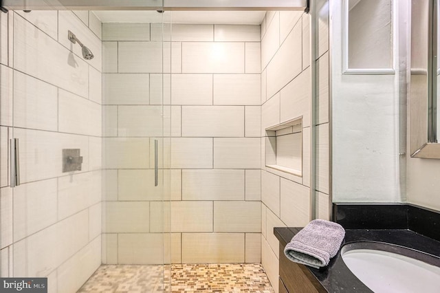 full bath with a stall shower