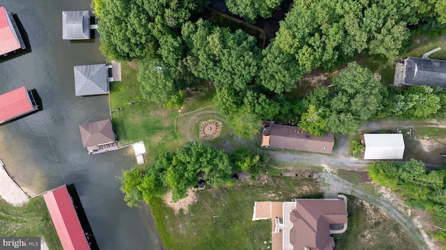 aerial view of property and surrounding area