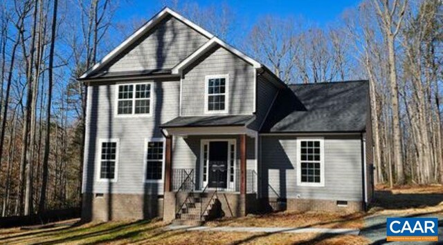 721 Oakmont Dr, Gordonsville, VA 22942 - view of front of home featuring crawl space