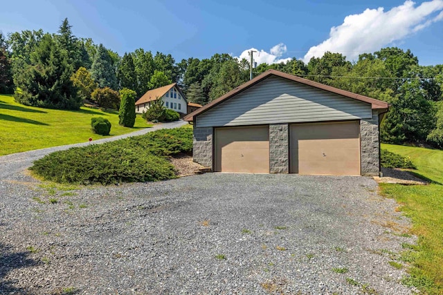 613 Dices Spring Rd, Weyers Cave, VA 24486 - view of detached garage