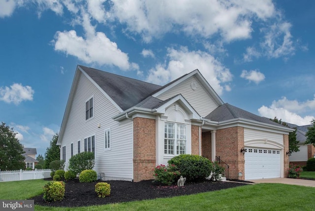 10207 Iverson Ave, Fredericksburg, VA 22407 - single story home featuring brick siding, driveway, and an attached garage