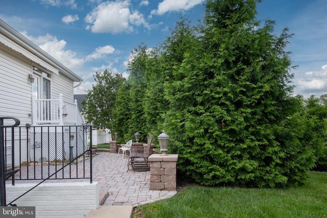 10207 Iverson Ave, Fredericksburg, VA 22407 - view of patio