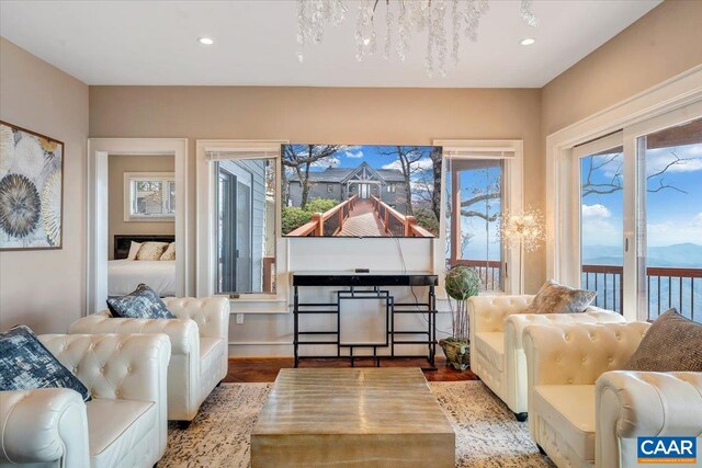 380 Blackrock Cir, Wintergreen Resort, VA 22967 - view of sunroom