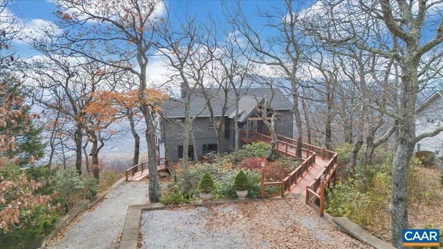 380 Blackrock Cir, Wintergreen Resort, VA 22967 - exterior space featuring stairs