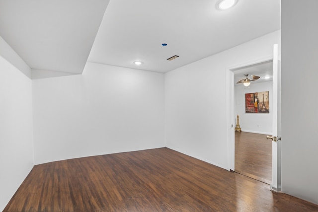 4220 Traveler Rd, Rockingham, VA 22801 - unfurnished room with wood finished floors and recessed lighting
