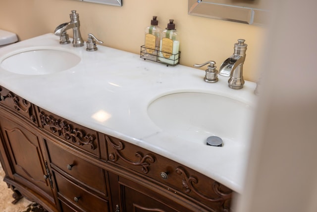 4220 Traveler Rd, Rockingham, VA 22801 - bathroom featuring double vanity