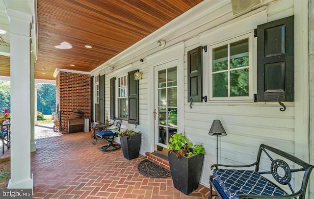  - view of covered porch