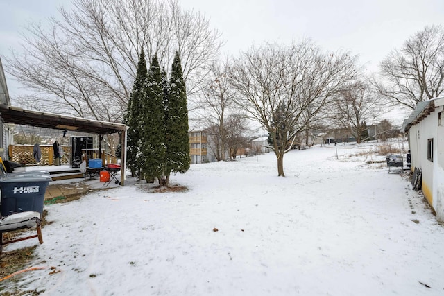 728 Foley Rd, Harrisonburg, VA 22801 - view of yard covered in snow