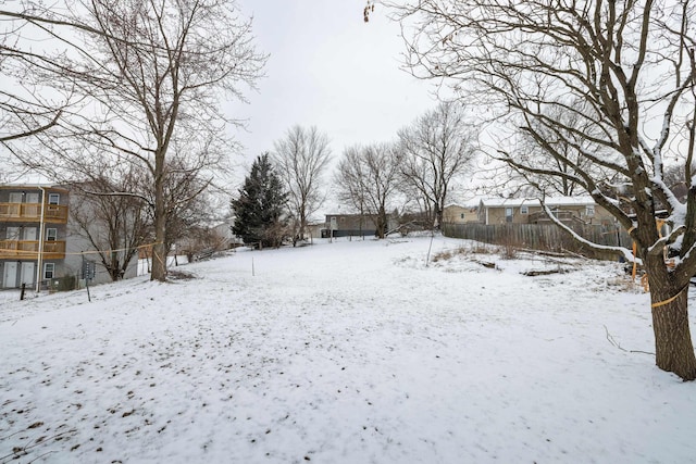 728 Foley Rd, Harrisonburg, VA 22801 - yard layered in snow with fence