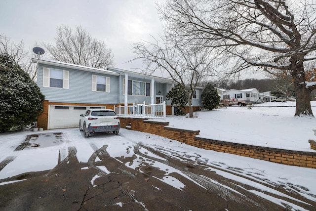 728 Foley Rd, Harrisonburg, VA 22801 - view of front of house featuring brick siding and a garage